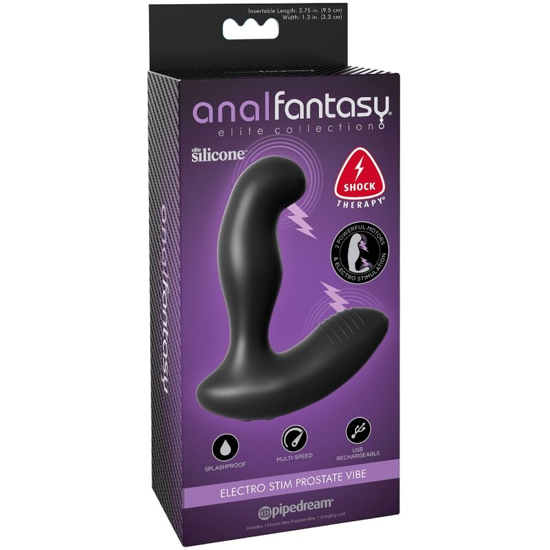 Massageur de prostate vibrant avec électrostimulation — ANAL FANTASY ELITE COLLECTION