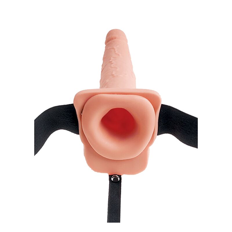 Harnais réglable avec gode réaliste éjaculable — FETISH FANTASY SERIES
