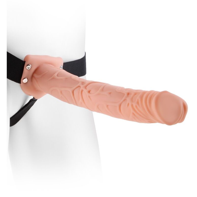 Harnais réglable avec pénis réaliste 28 cm — FETISH FANTASY SERIES