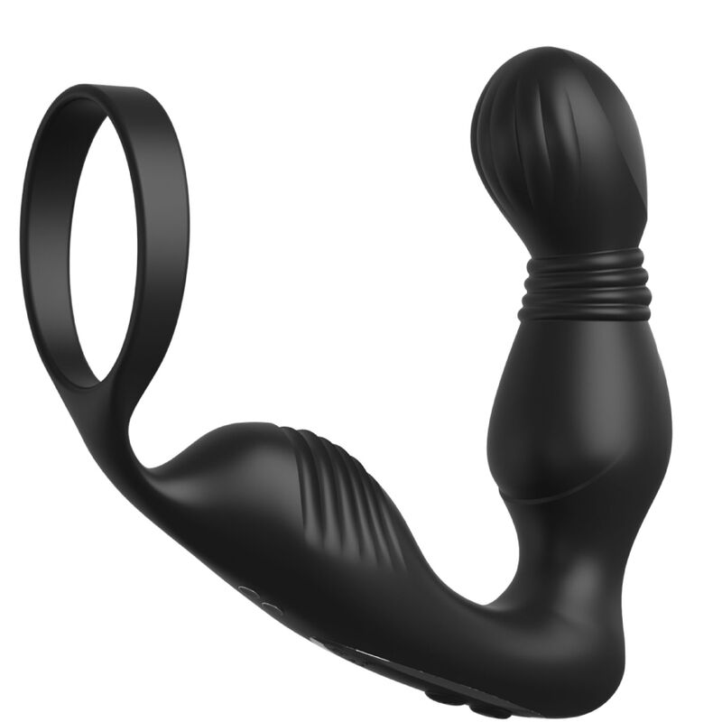 Masseur de prostate vibrant rechargeable avec système de traite — ANAL FANTASY ELITE COLLECTION