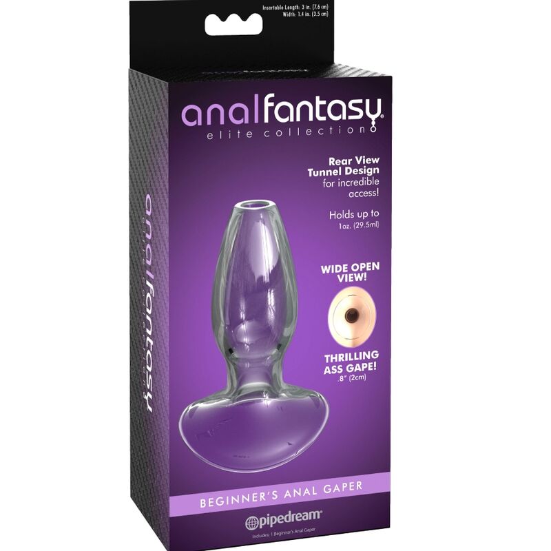 Dilatateur anal gaper pour débutant en cristal — ANAL FANTASY ELITE COLLECTION