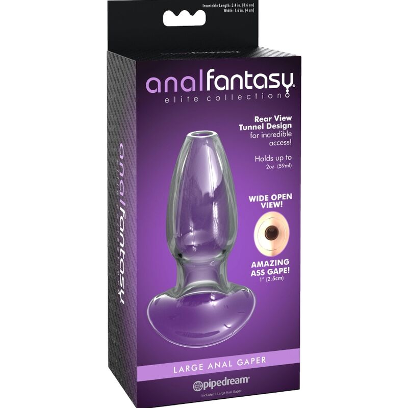 Dilatateur anal en cristal gaper taille M — ANAL FANTASY ELITE COLLECTION
