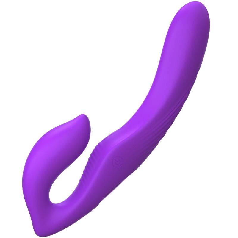 Vibrateur double pénétration télécommandé 9 niveaux violet — FANTASY FOR HER