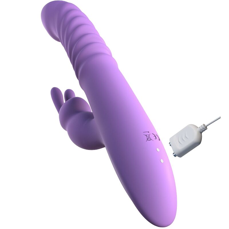 Stimulateur clitoridien lapin avec chaleur, oscillations et vibrations — FANTASY FOR HER
