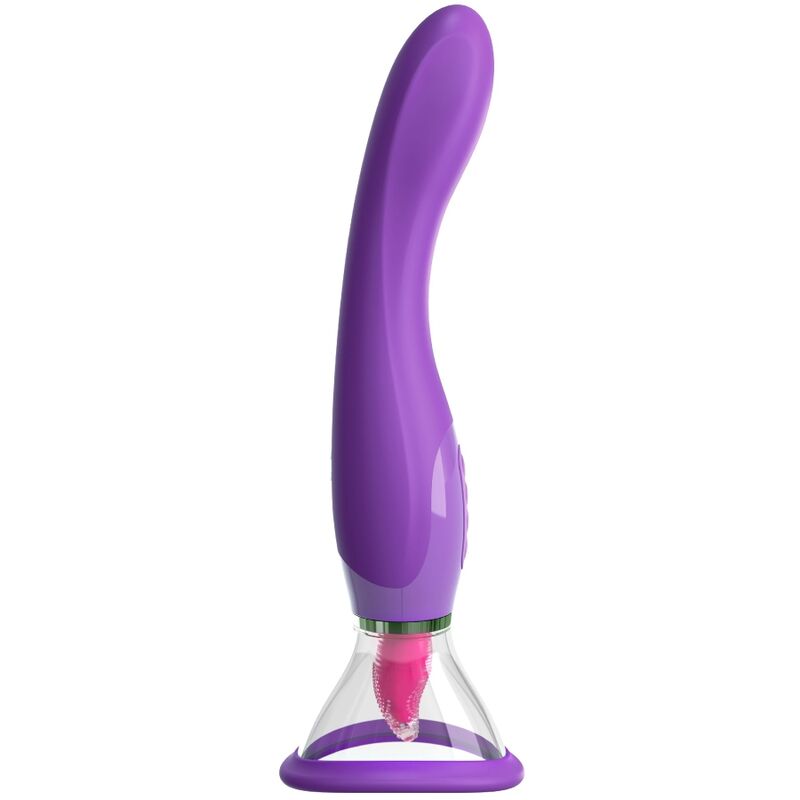 Stimulateur clitoridien à succion et langue vibrant — FANTASY FOR HER