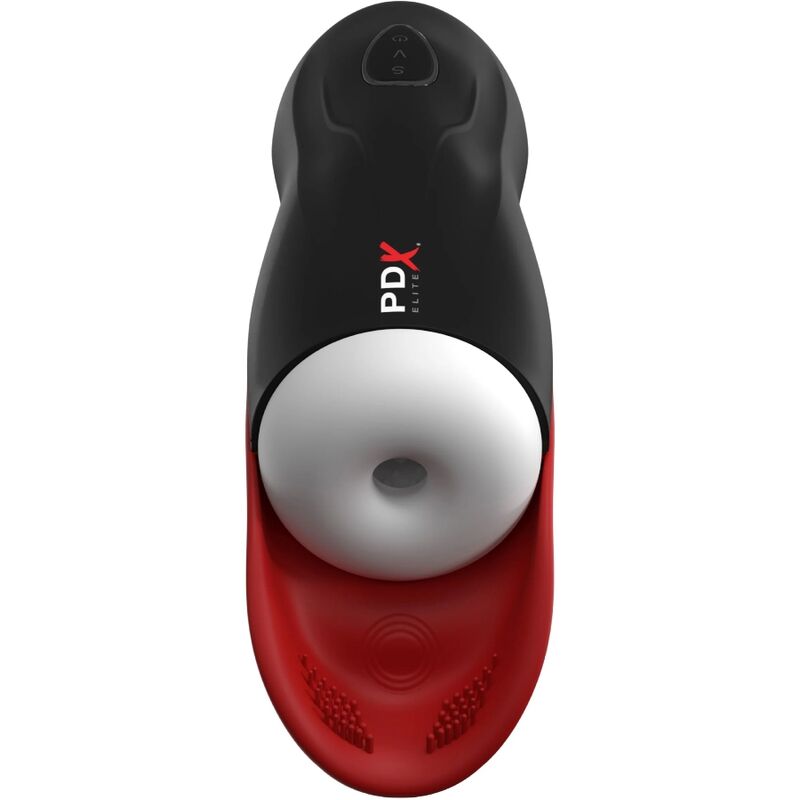 Masturbateur automatique à aspiration avec base testiculaire — PDX ELITE