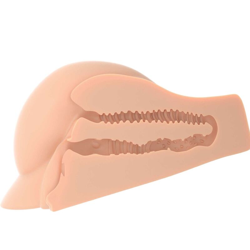 Masturbateur double entrée fessier réaliste XL — PDX PLUS+