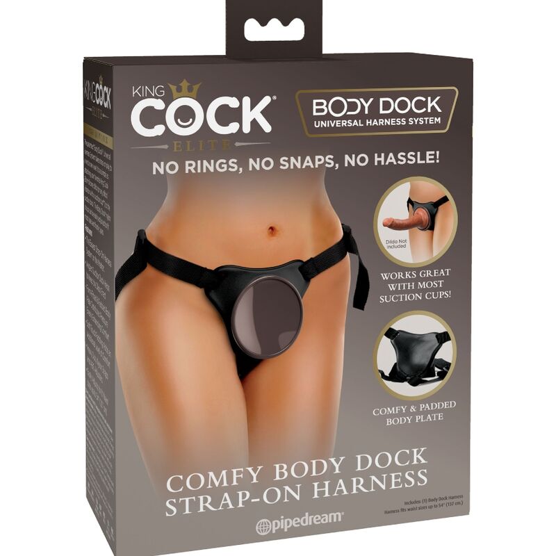 Harnais réglable confortable Elite — KING COCK