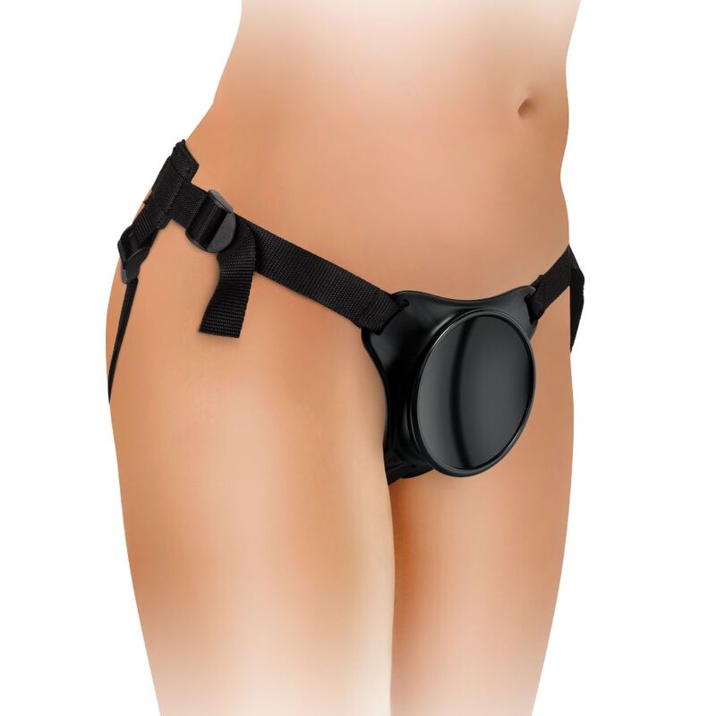 Harnais réglable avec gode double densité 15.2 cm — KING COCK
