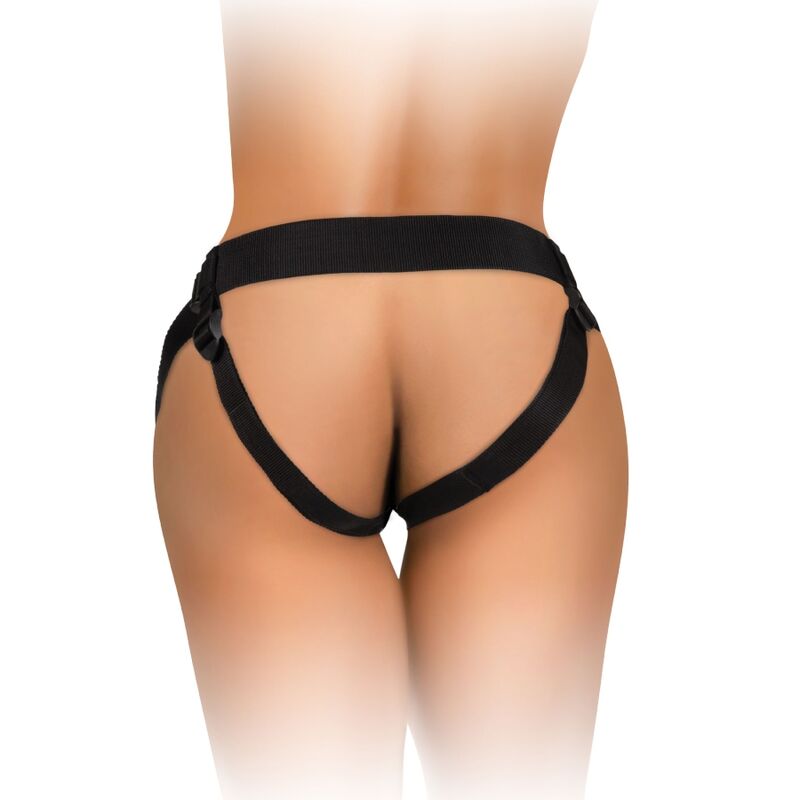 Harnais réglable avec gode double densité 15.2 cm — KING COCK
