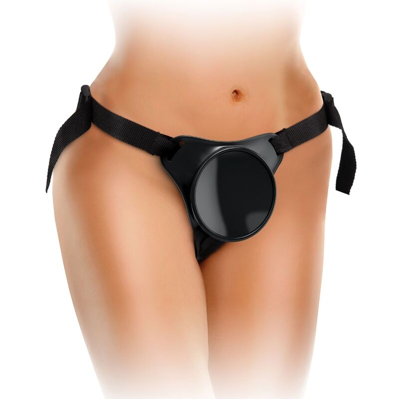 Harnais réglable avec gode double densité 15.2 cm — KING COCK