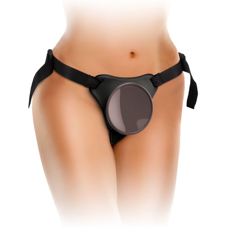 Harnais réglable confortable avec gode 17,8 cm — KING COCK