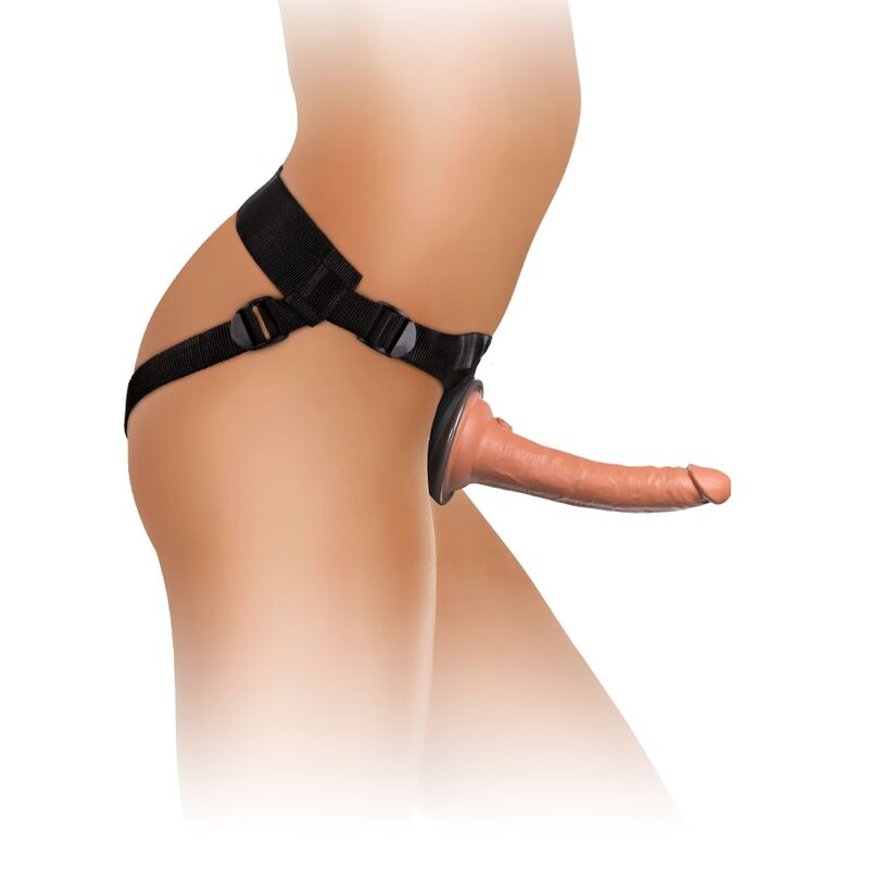 Harnais réglable confortable avec gode 17,8 cm — KING COCK