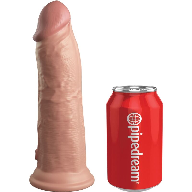 Kit harnais réglable deluxe avec anneau testicules et gode 20,3 cm — KING COCK