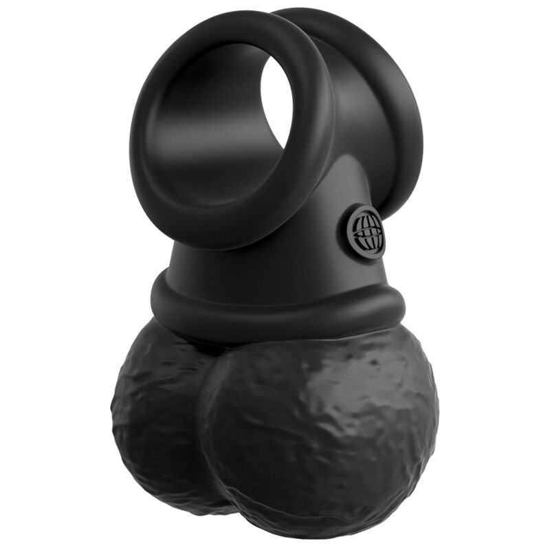 Kit harnais réglable deluxe avec anneau testicules et gode 20,3 cm — KING COCK
