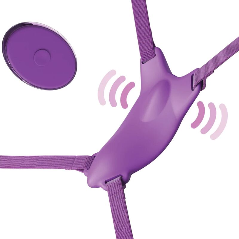 Harnais papillon vibrant rechargeable — FANTASY FOR HER