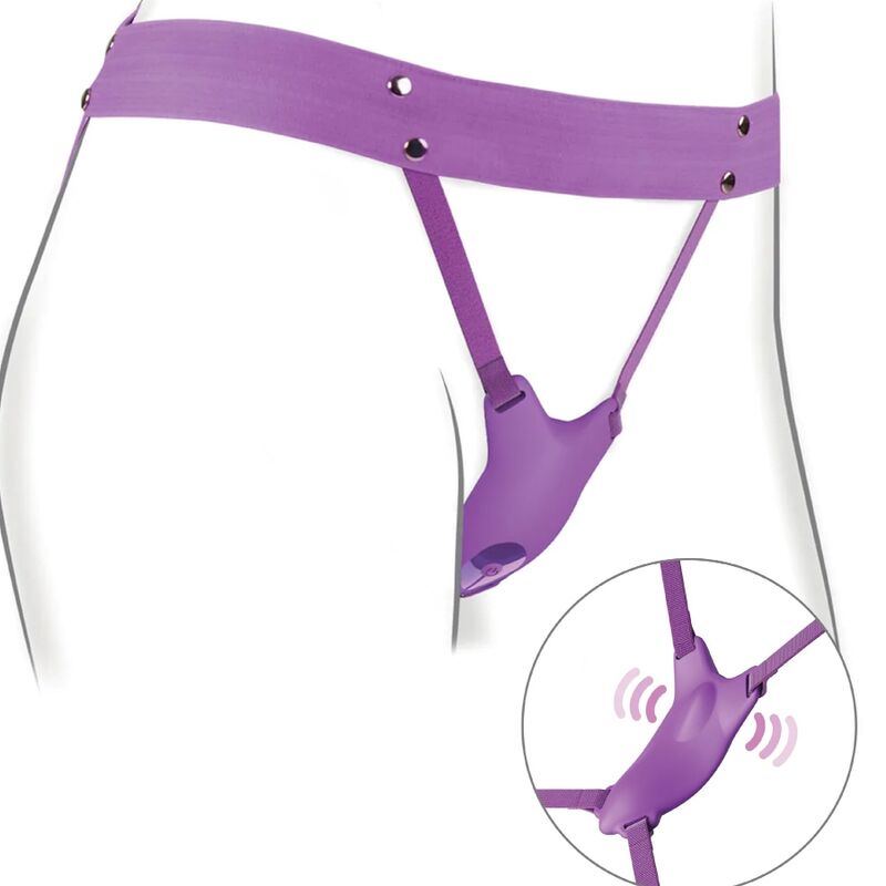 Harnais papillon vibrant rechargeable — FANTASY FOR HER