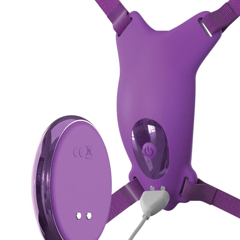 Harnais papillon vibrant rechargeable — FANTASY FOR HER