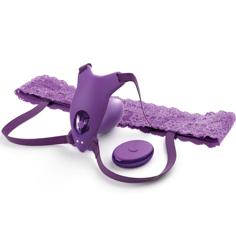 Harnais papillon G-spot vibrant télécommandé — FANTASY FOR HER