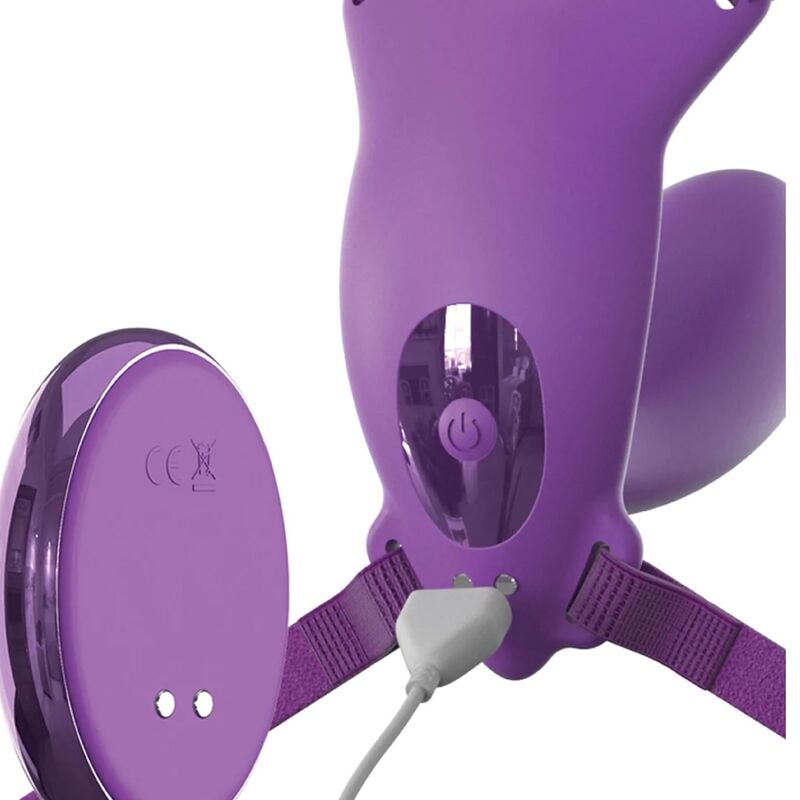 Harnais papillon G-spot vibrant télécommandé — FANTASY FOR HER