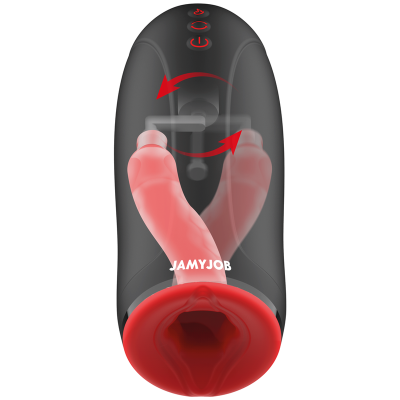 Masturbateur chauffant oscillant et vibrant swing — JAMYJOB