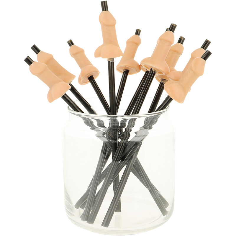 Pailles de fête espiègles (lot de 10) — DIABLO PICANTE