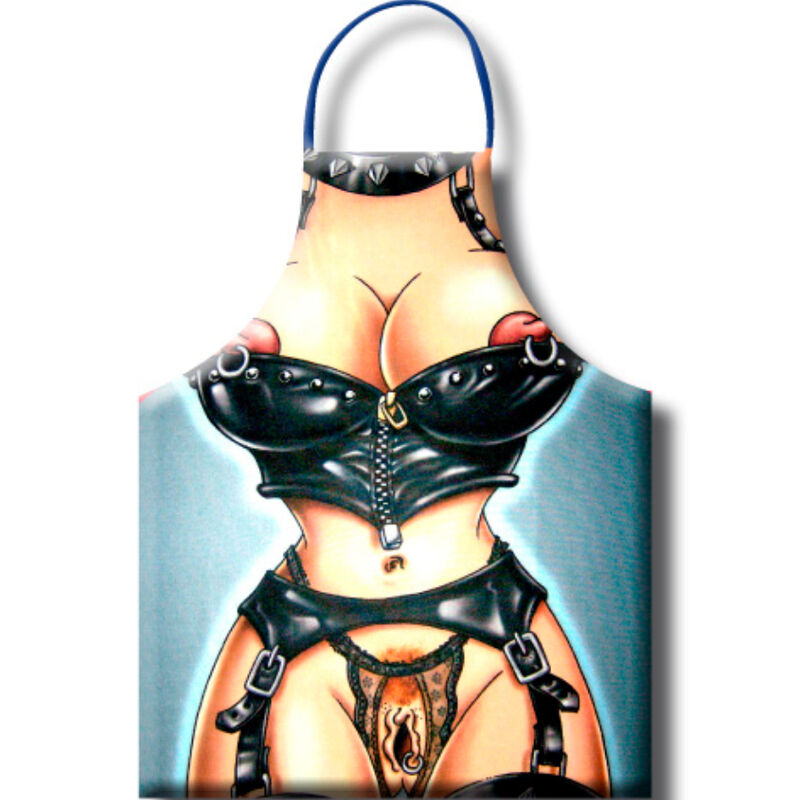 Tablier suggestif à illustrations coquines — DIABLO PICANTE