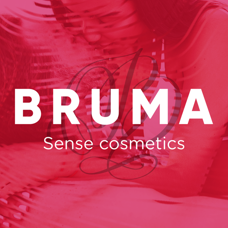 Olio da massaggio premium effetto calore gusto fragola 3 in 1 — BRUMA