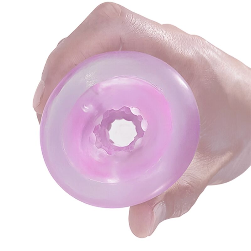 Masturbatore maschile Fantasy con spirale interna e perline trasparenti — PRETTY LOVE MALE