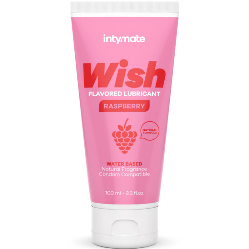 Gel lubrifiant saveur framboise Wish — INTIMATELINE INTYMATE