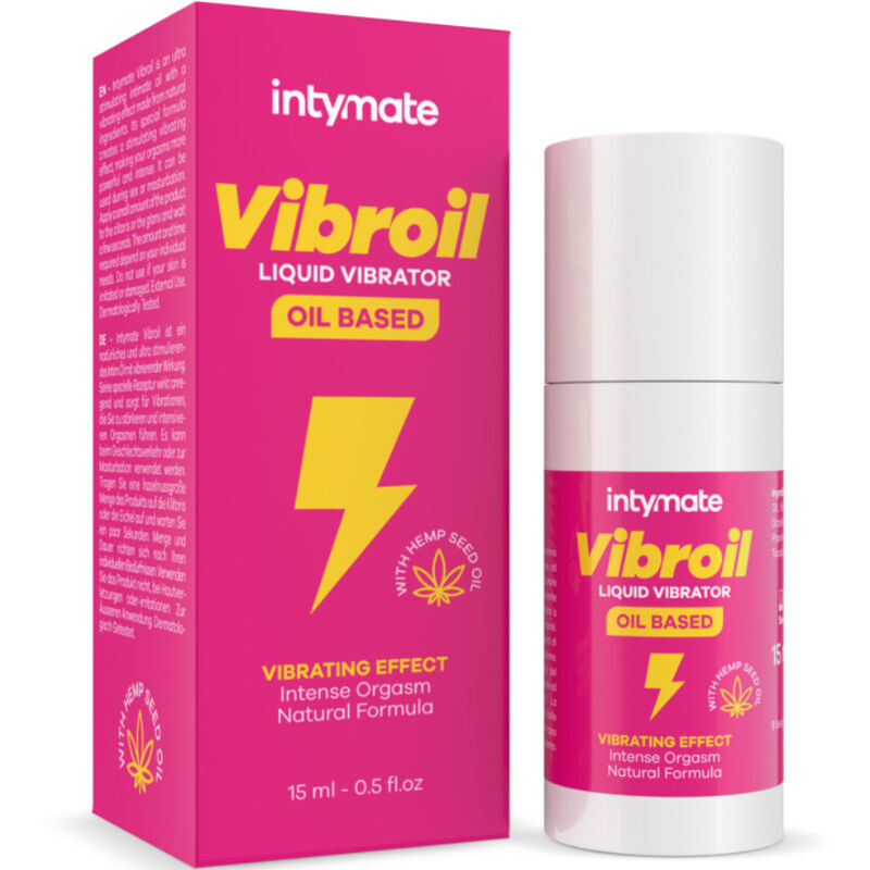 Huile intime vibrante effet vibrant — INTIMATELINE INTYMATE