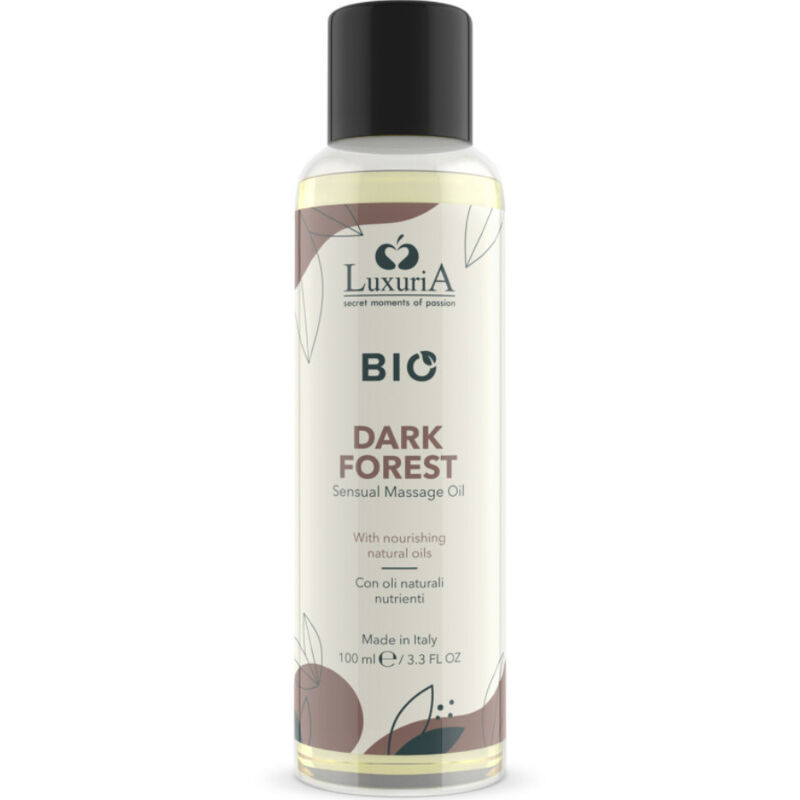 Huile de massage bio forêt noire 100 ml — INTIMATELINE LUXURIA