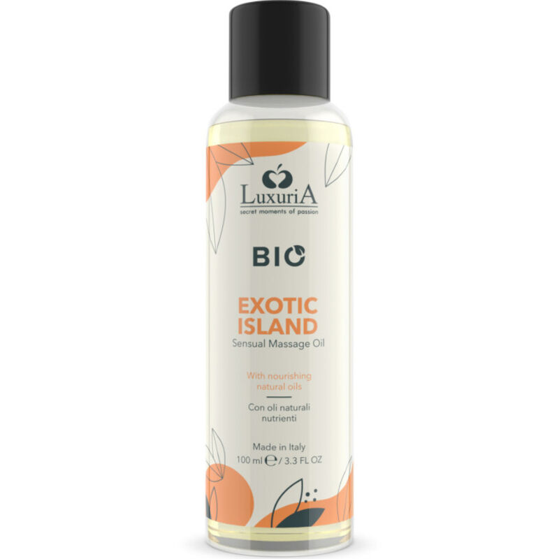 Huile de massage bio aux îles exotiques — Intimateline Luxuria