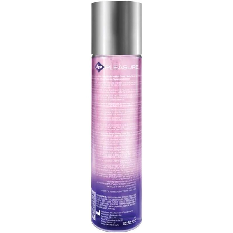 Lubrifiant à base d'eau aux sensations picotantes 500 ml — ID PLEASURE