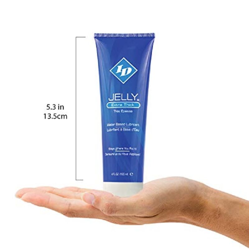 Gel lubrificante extra-grosso à base de água, tubo de viagem — ID JELLY