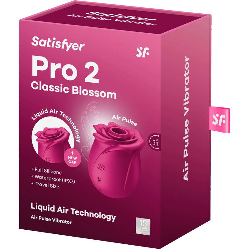 Vibrateur à ondes de pression fleur classique pro 2 — Satisfyer Air Pulse