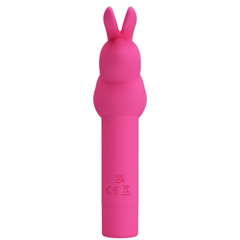 Vibrateur rabbit en silicone fuschia — PRETTY LOVE