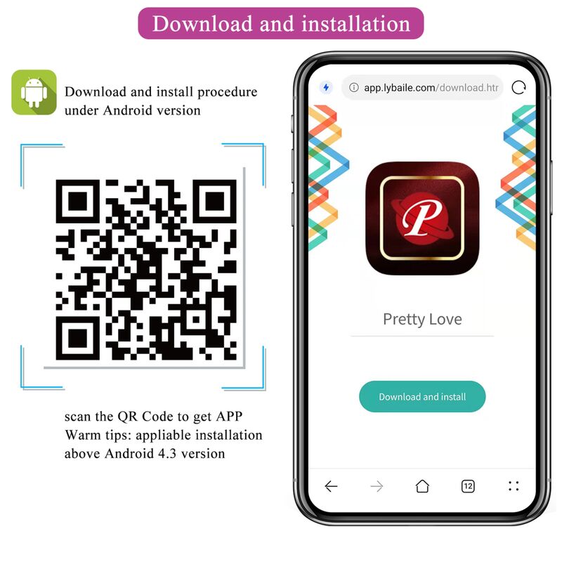 Œuf vibrant connecté contrôlé par application — PRETTY LOVE SMART