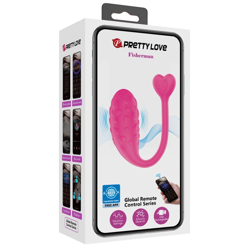 Œuf vibrant connecté contrôlé par application — PRETTY LOVE SMART