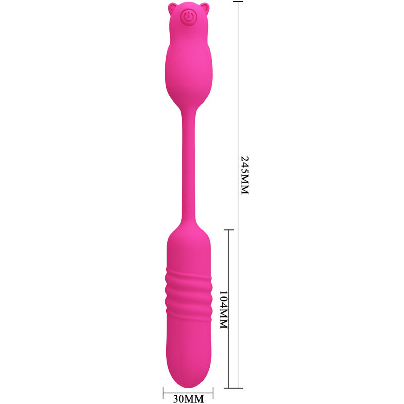 Balle vibrante en silicone rose — PRETTY LOVE FLIRTATION