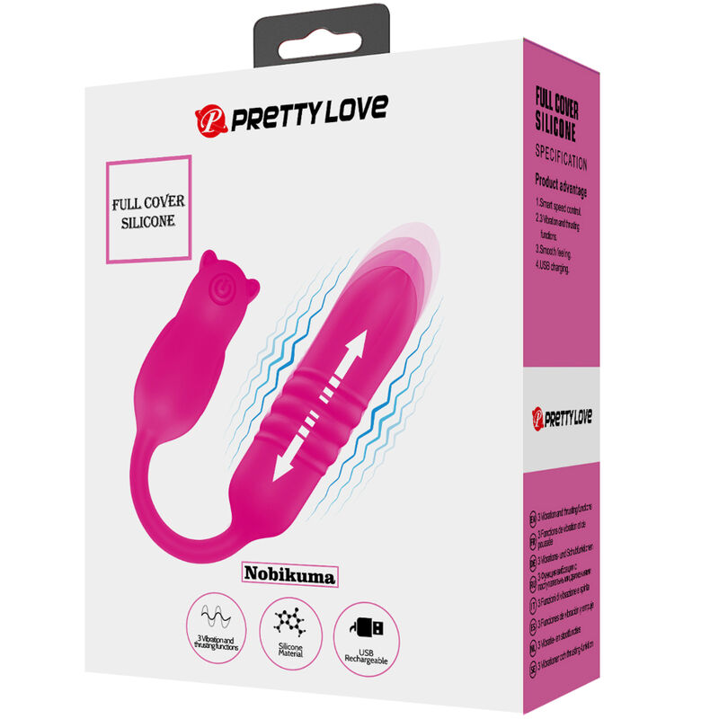 Balle vibrante en silicone rose — PRETTY LOVE FLIRTATION
