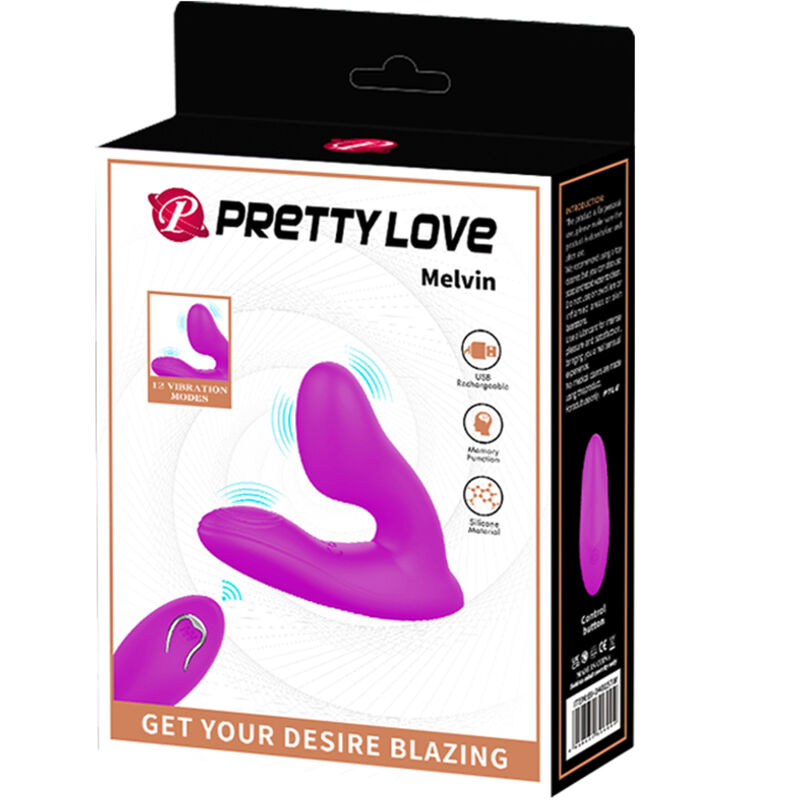 Masseur double stimulation clitoris et point G — PRETTY LOVE