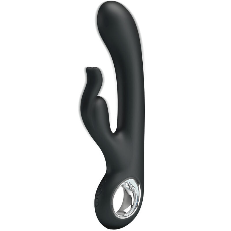Vibrateur lapin double stimulation chauffant — PRETTY LOVE