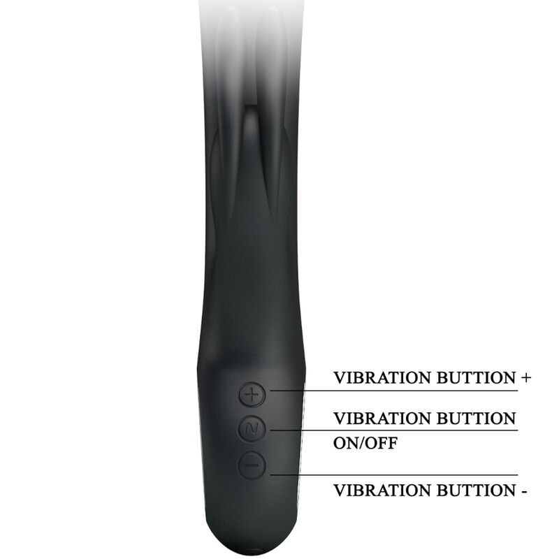 Vibrateur lapin double stimulation chauffant — PRETTY LOVE