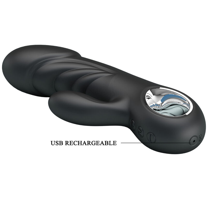 Stimulateur double point G et clitoris en silicone — PRETTY LOVE