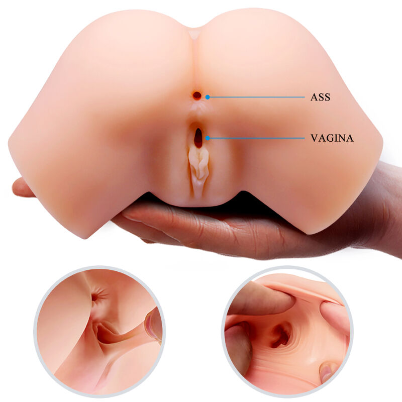 Masturbateur double stimulation réaliste Samantha — CRAZY BULL