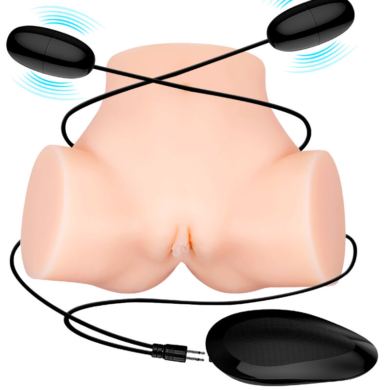 Masturbateur double stimulation réaliste Samantha — CRAZY BULL
