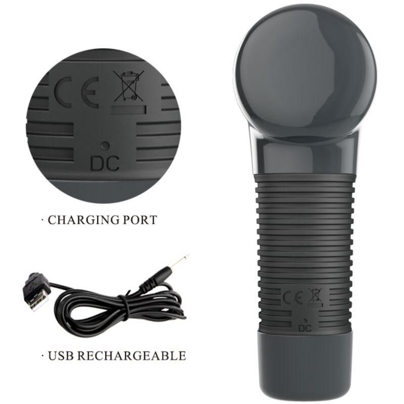 Masseur vibrant rechargeable 7 programmes — PRETTY LOVE