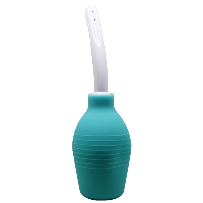 Douche anale en caoutchouc bleu — MR PLAY