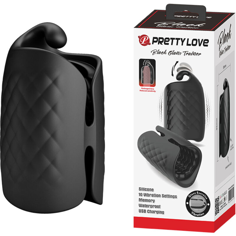 Masturbateur manuel vibrant rechargeable pour gland — PRETTY LOVE MALE